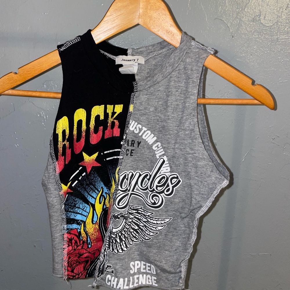 DOUBLE DESIGN BIKER TANK